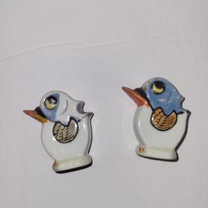 Vintage Bird Salt & Pepper shakers